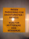 Ingen parkering skilt besserud.JPG (31430 byte)